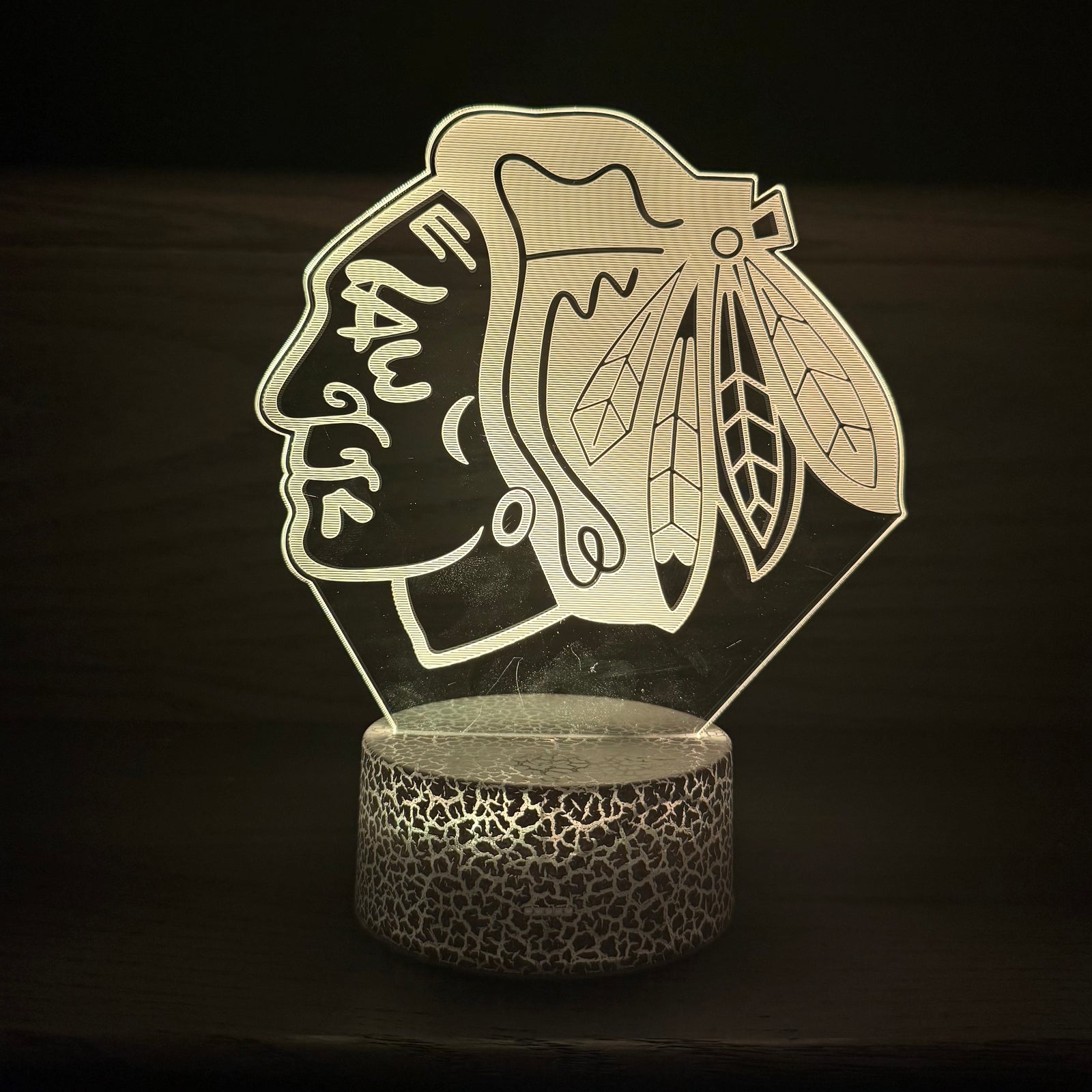 LED Lamp 'Blackhawks'