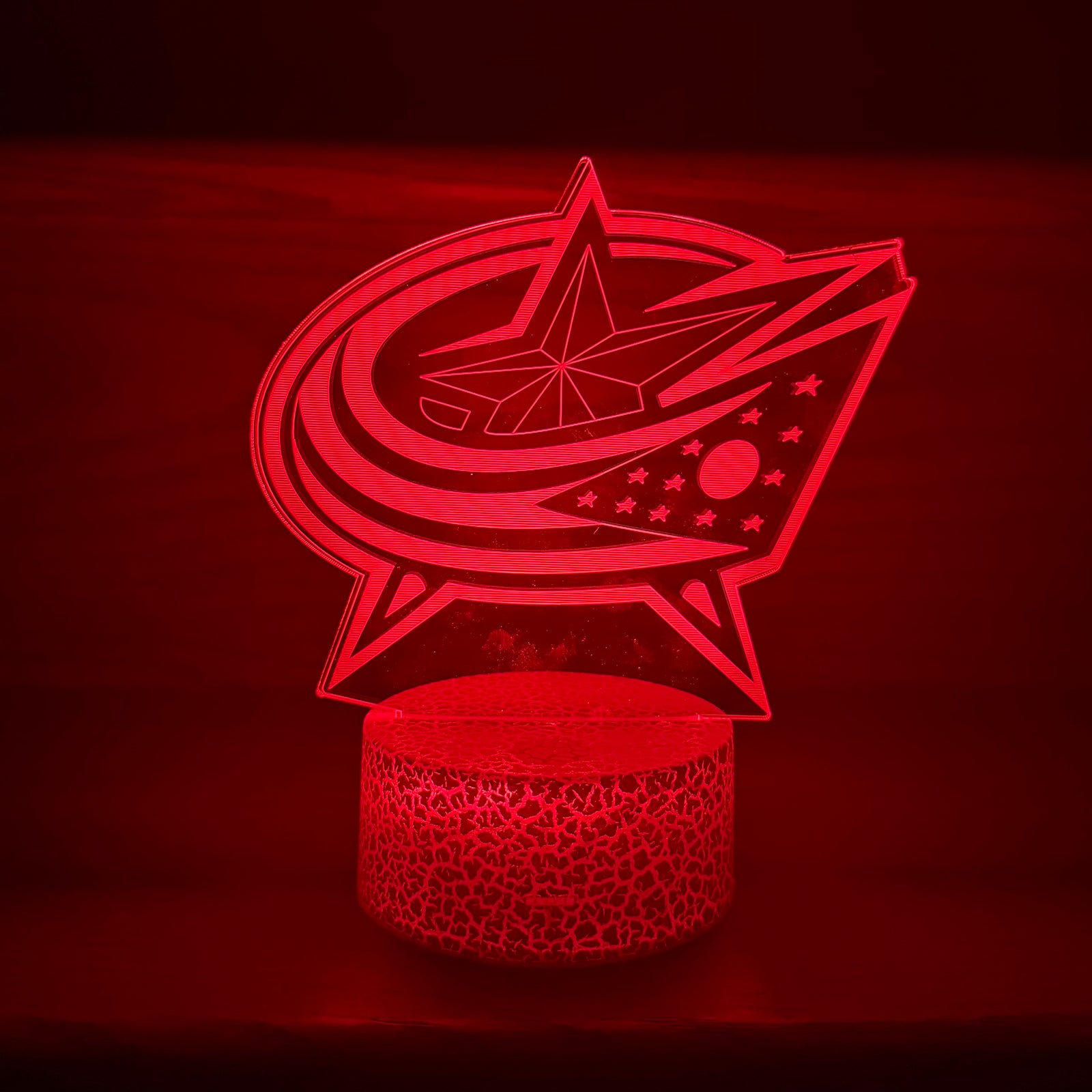 LED Lamp 'Blue Jackets'