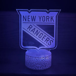 LED Lamp 'NY Rangers'