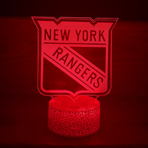 LED Lamp 'NY Rangers'