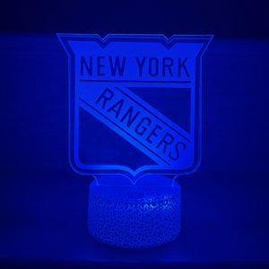 LED Lamp 'NY Rangers'