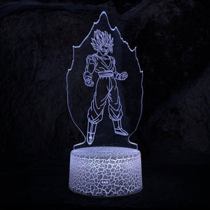 LED Lamp 'Super Saiyan'