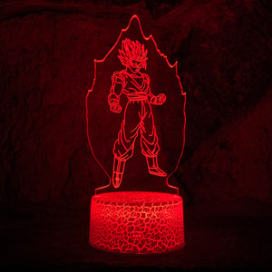 LED Lamp 'Super Saiyan'