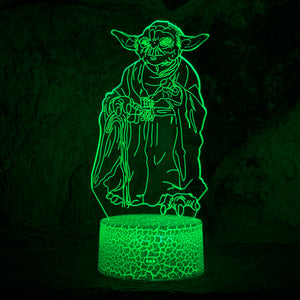 LED Lamp 'Yoda'