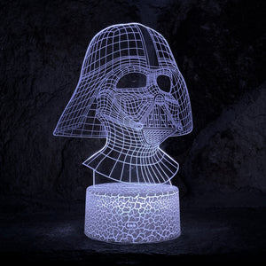 LED Lamp 'Darth Vader Mask'