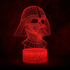 LED Lamp 'Darth Vader Mask'
