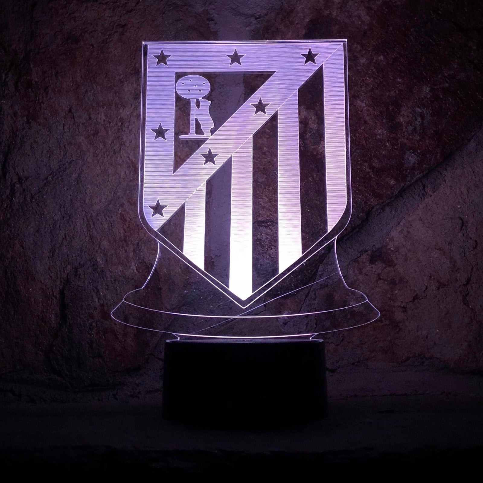 LED Lamp 'Atletico Madrid'