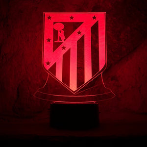 LED Lamp 'Atletico Madrid'