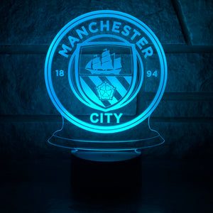 LED Lamp 'Manchester City'