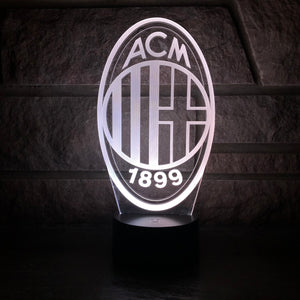 LED Lamp 'AC Milan'