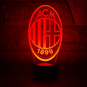 LED Lamp 'AC Milan'